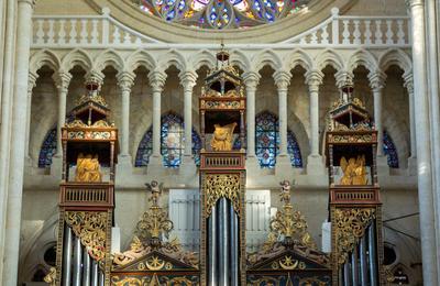 Prsentation de la restauration du grand orgue de la cathdrale Notre-Dame d'Amiens