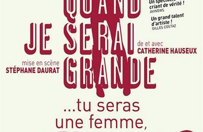 Quand je serai grande... tu seras une femme, ma fille  Paris 4me