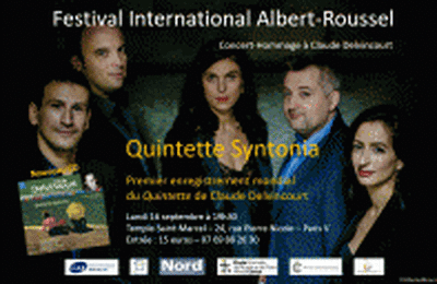 Quintette Syntonia : Hommage  Claude Delvincourt  Paris 5me