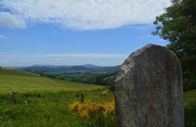 Rando archo  la statue-menhir du Teil  Fontrieu