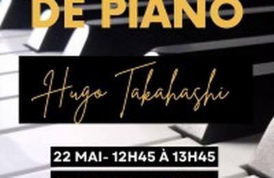 Rcital de Piano par Hugo Takahashi  Paris 9me
