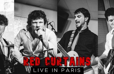 Red Curtains in Paris  Paris 5me