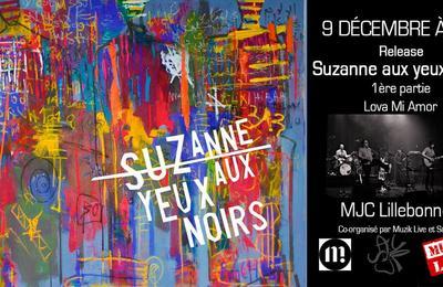 Release Suzanne aux Yeux Noirs à Nancy