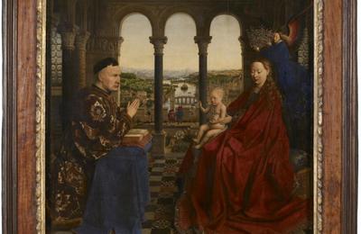 Revoir Van Eyck, La Vierge du chancelier Rolin  Paris 1er