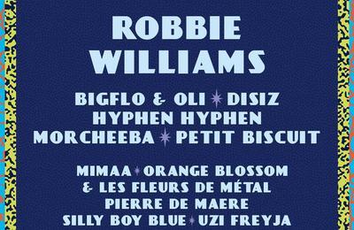 Robbie Williams, Bigflo et Oli et Disiz à Carhaix Plouguer