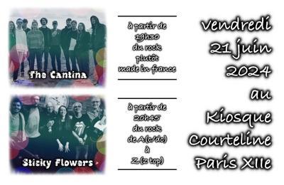 Rock Forever avec The Cantina suivi de Sticky Flowers  Paris 12me