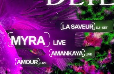 Roster (Nuit d't) : Myra, Amankaya, Amour, La Saveur  Nantes