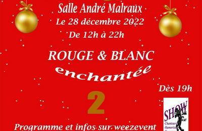 Rouge & Blanc Enchante 2  Villeneuve saint Georges