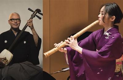 Shakuhachi et Shamisen  Paris 13me