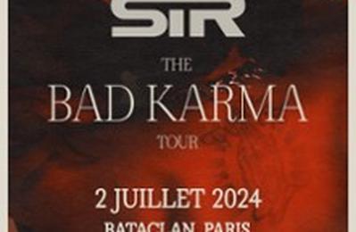 SiR, The Bad Karma Tour  Paris 11me
