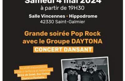Soire Pop Rock Rotary Saint Galmier avec Groupe Daytona