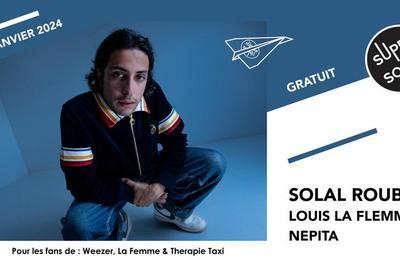 Solal Roubine, Louis La Flemme et Nepita  Paris 12me