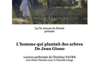 Spectacle :l'homme qui plantait des arbres  Saintes