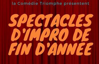 Spectacles d'impro de fin d'anne  Saint Etienne