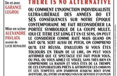 T.I.N.A : There is no alternative  Paris 18me