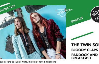 The Twin Souls, Bloody Claps et Paddock And Breakfast  Paris 12me