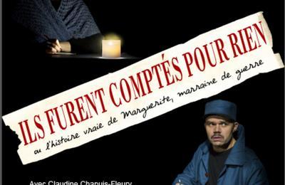 Théâtre « Ils Furent Comptés Pour Rien, Histoire Vraie De Marguerite, Marraine De Guerre » à Dijon