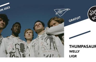 Thumpasaurus, Welly et LIQR  Paris 12me