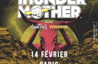 Thundermother, Cobra Spell et Vulvarine  Paris 13me