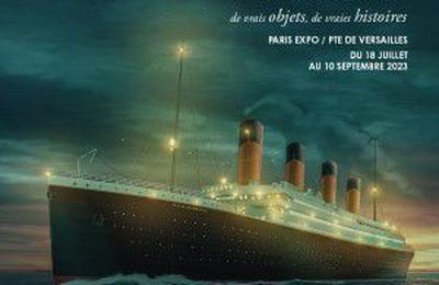 Titanic l'exposition, Billet dat  Paris 15me