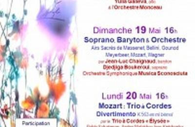 Trio Elyse, Trio et Divertimento de Mozart  Paris 8me