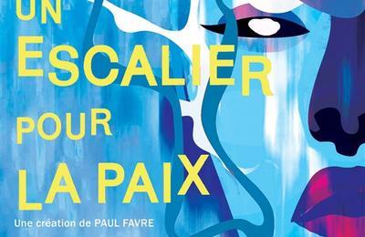 Un escalier pour la paix  Paris 19me