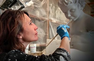 Visite Commente De L'atelier De Moulage De La Rmn-gp  Saint Denis