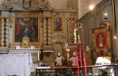 Visite commente de l'glise et de sa charpente  Beaulieu sur Loire