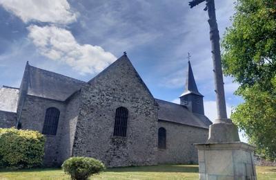 Visite Commente de l'glise Saint-Hubert  Calorguen