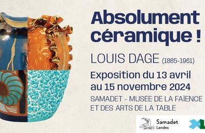 Visite commente de l 'exposition Absolument cramique! Louis Dage  (1885-1961)  Samadet