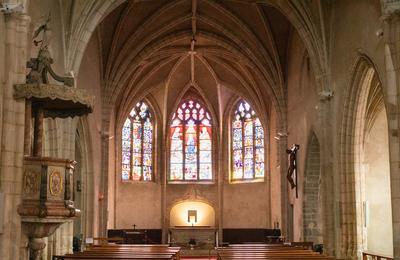 Visite commente de la Collgiale Notre-Dame-des-Marais  Montluel