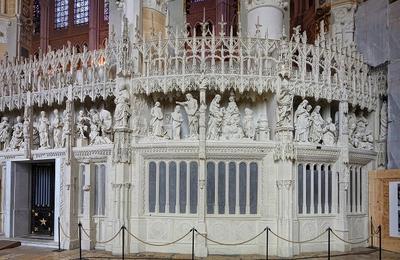 Visite commente du tour du choeur  Chartres