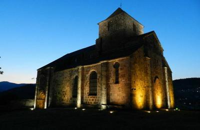 Visite commente du village et de l'glise de Bredons  Albepierre Bredons