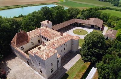 Visite commente guide du chteau de Sainte-Foy d'Anth