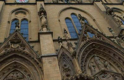 Visite d'une glise et de sa crypte, une des plus anciennes de Lorraine  Metz