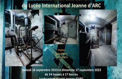 Visite de l'abri anti arien de la seconde guerre mondiale d'un lyce nancien  Nancy