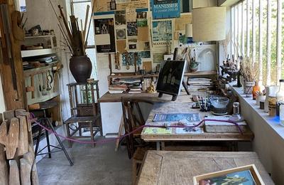 Visite de l'atelier d'artiste Alfred Manessier  Emance