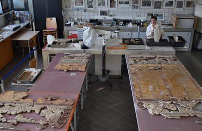 Visite de l'atelier de conservation-restauration  Arles