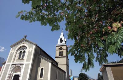 Visite de l'glise de La Monta  Saint Egreve