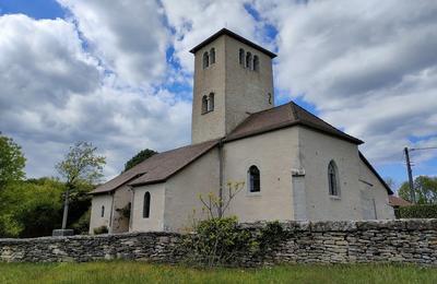 Visite de l'glise romane du 13me sicle  Porcieu Amblagnieu