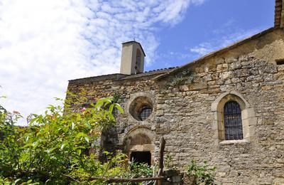 Visite de l'glise romane du XIIe sicle  Saint Paul la Coste