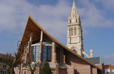 Visite de l'glise  La Bassee