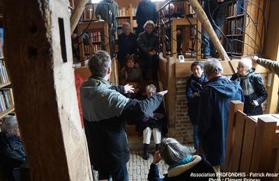 Visite de la bibliothque Patrick Ansar  Auneuil