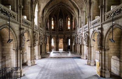 Visite de la chapelle de l'ancien grand sminaire, actuel crous de Bordeaux Aquitaine