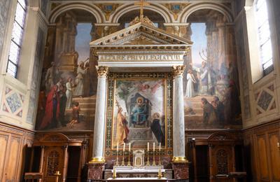 Visite de la chapelle Saint-Louis  l'glise Saint-Thomas d'Aquin  Paris 7me