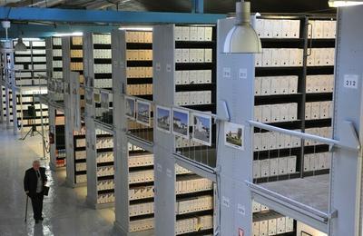 Visite du centre des archives industrielles et techniques de la Moselle  Saint Avold