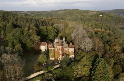 Visite du chteau de La Faye !  Auriac du Perigord