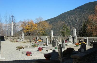 Visite du cimetire de Saint-Nicolas de Vroce sur le thme des femmes  Saint Gervais les Bains