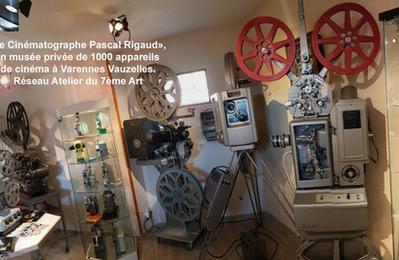 Visite du muse priv Le cinmatographe Pascal Rigaud  Varennes Vauzelles