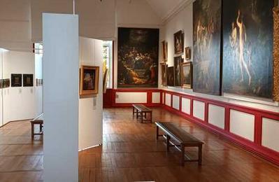Visite du nouvel accrochage des collections permanentes  Libourne
